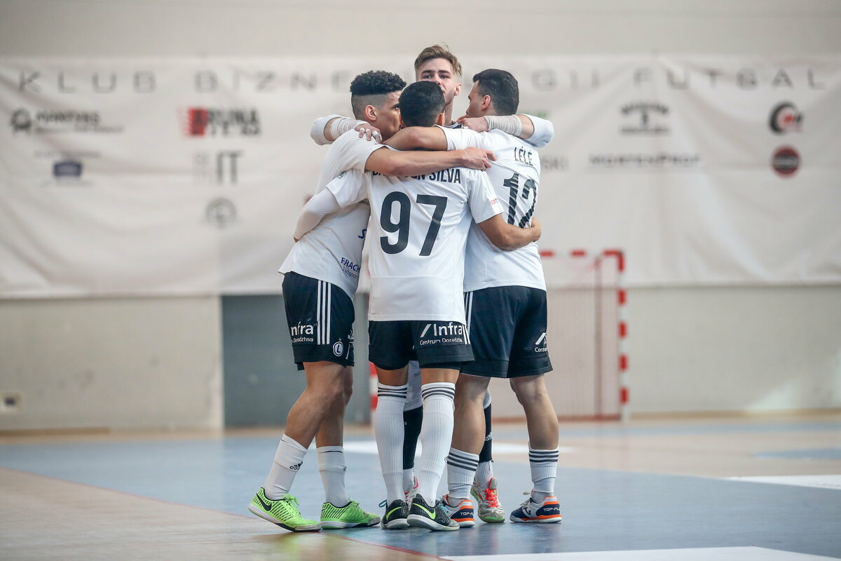 Legia Futsal radość